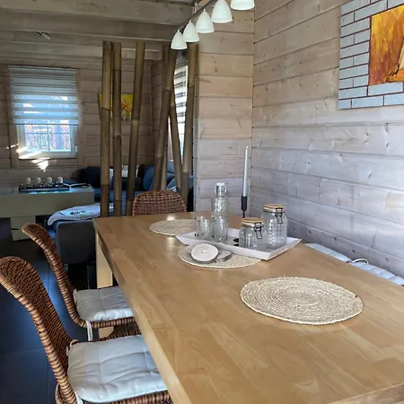 Vakantiehuis Blockhaus Seeadler- Dein Rueckzugsort Zwischen Boddenstille Und Meeresrauschen